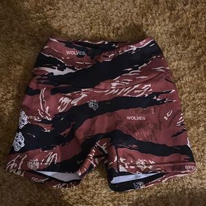 Camouflage Graphic Athletic Shorts
